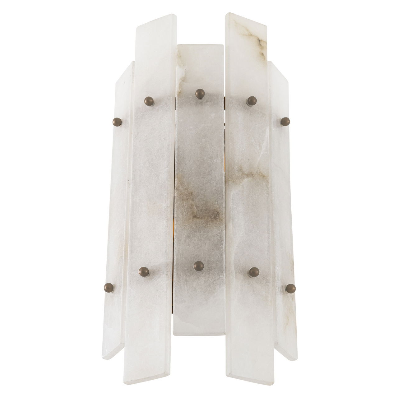 Ruby vägglampa antik mässing