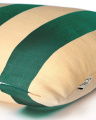 Striped Cushion Cover Green