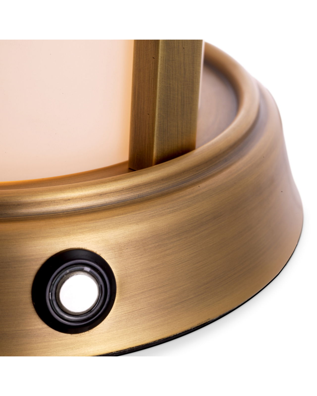 Kyle bordslampa antik mässing S