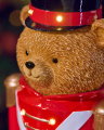 Teddy nøddeknækker med belysning 45 cm