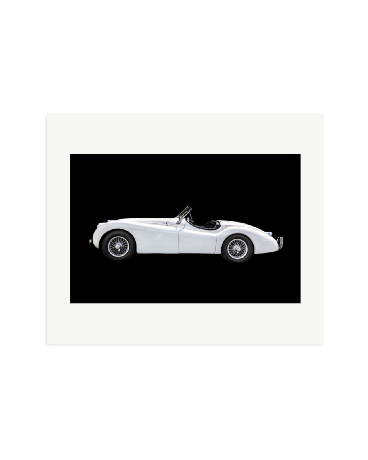 Jaguar XK120 Print Only / Large