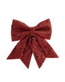 Rory Bow Christmas Decoration Red