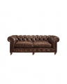 Kensington Couch Vintage Cigar Leather