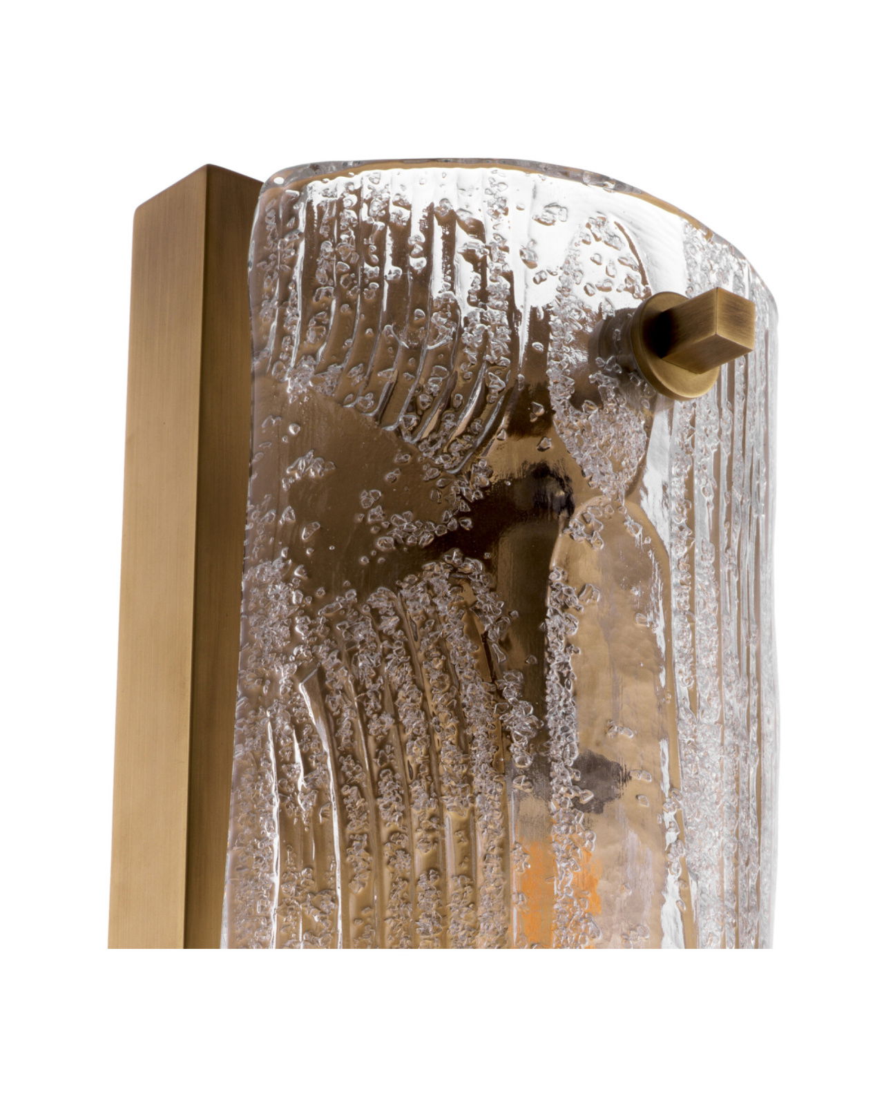 Lagos vägglampa antik mässing