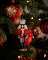 Herbert Nutcracker Christmas Decoration 4-pack