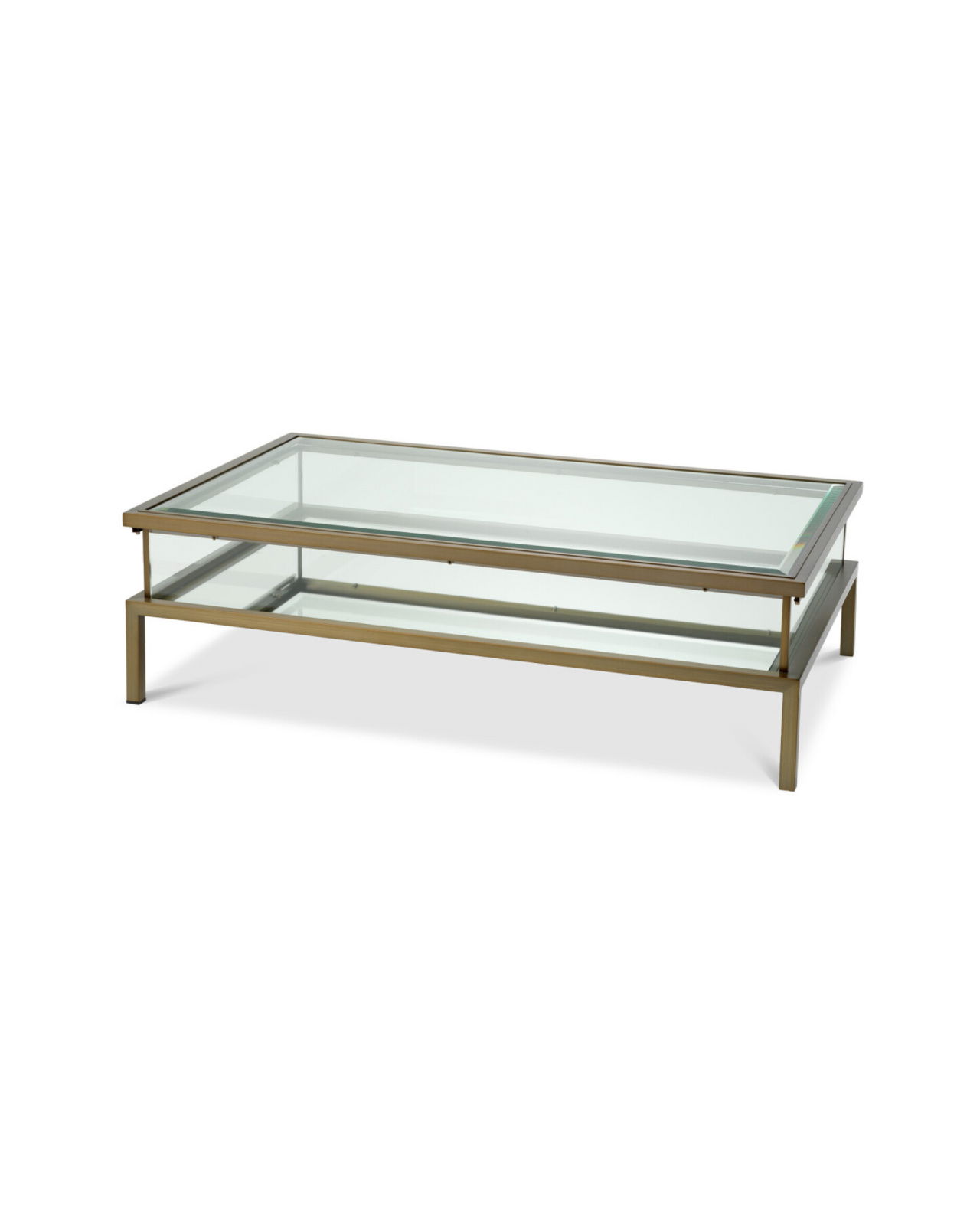 Harvey Coffee Table brushed brass