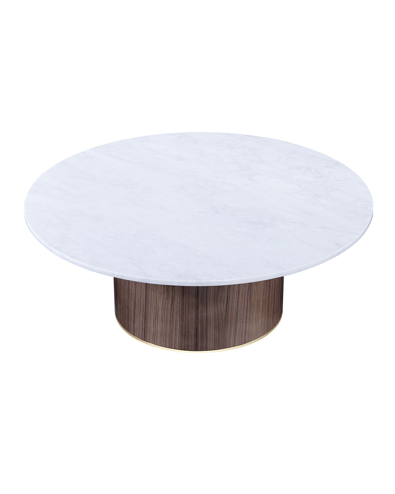 Delano Coffee Table Round Walnut