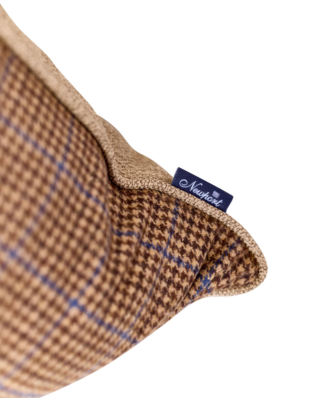 Walmer Tweed Cushion Cover Camel