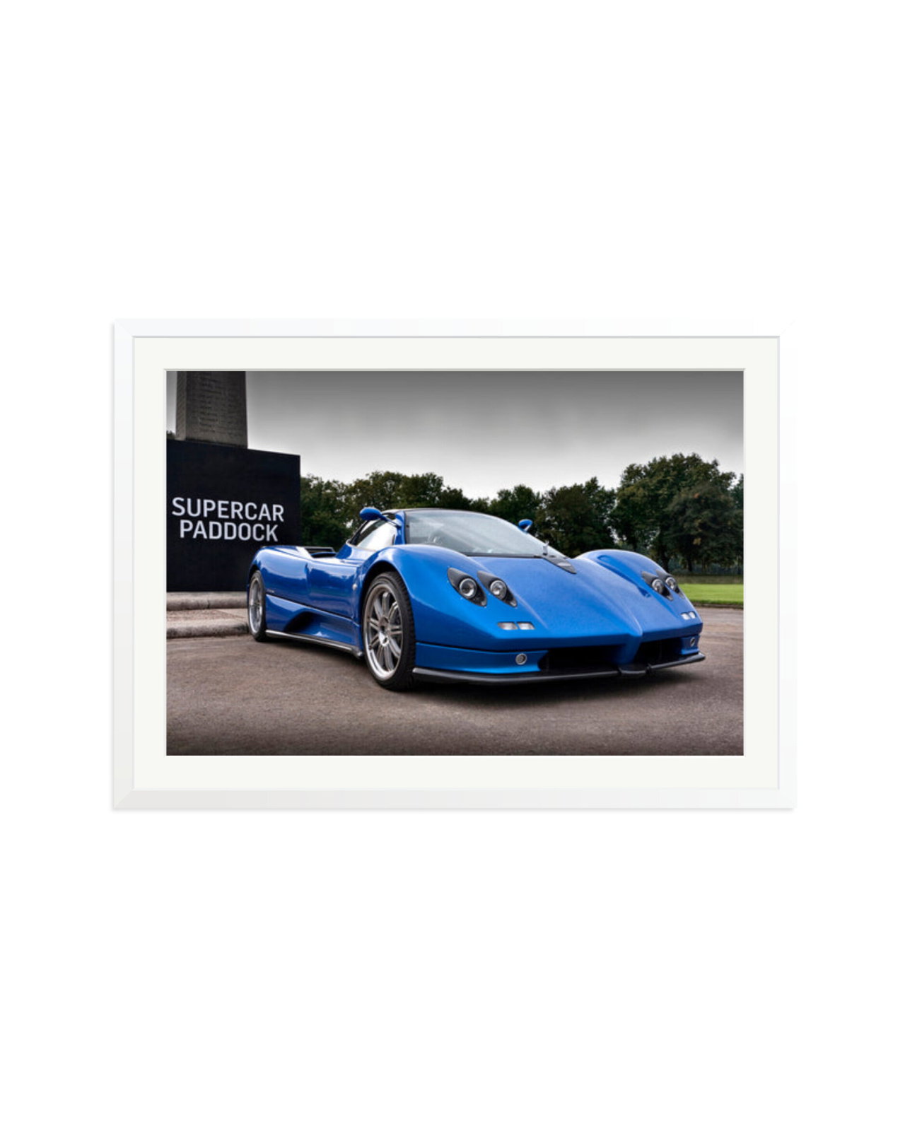 Pagani Zonda S White / XXL