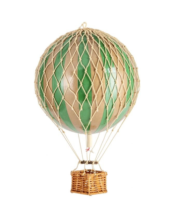 Travels Light hot air balloon gold/green
