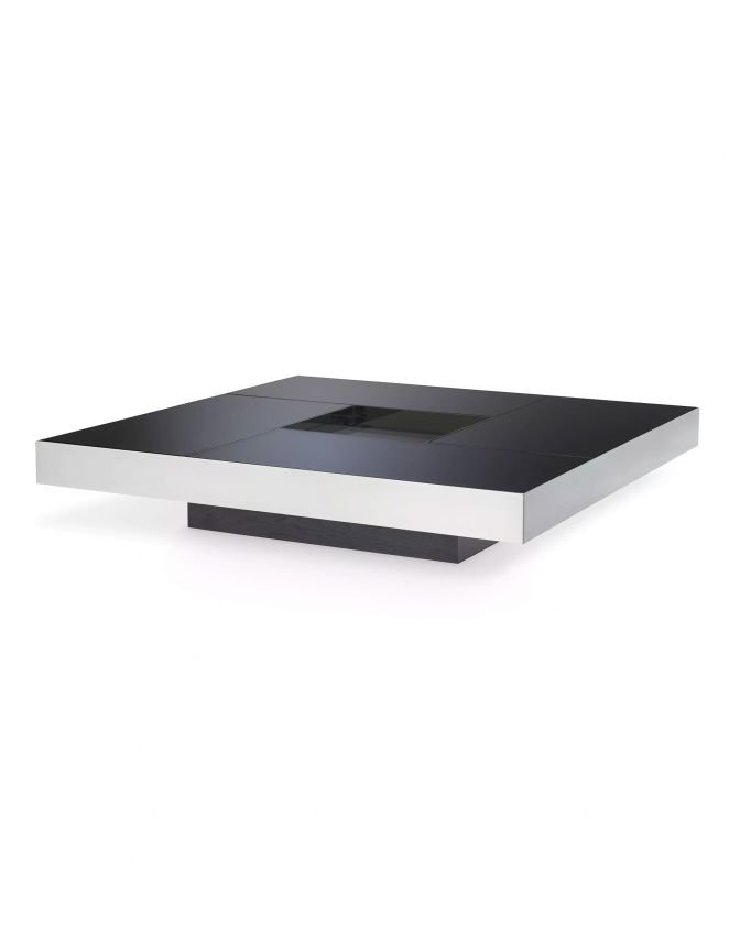 Coffee Table Allure polished stainless steel OUTLET