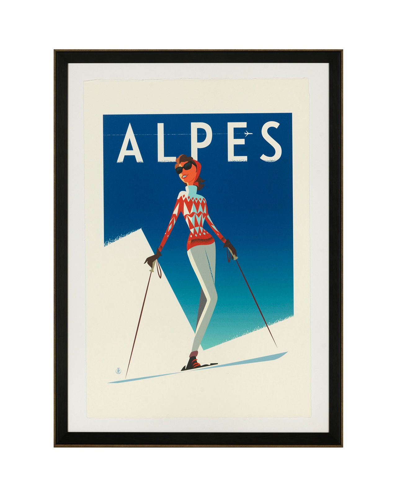 Monsieur Z : Alpes Fille Rouge