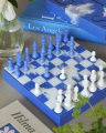 Clouds Chess Blue/White