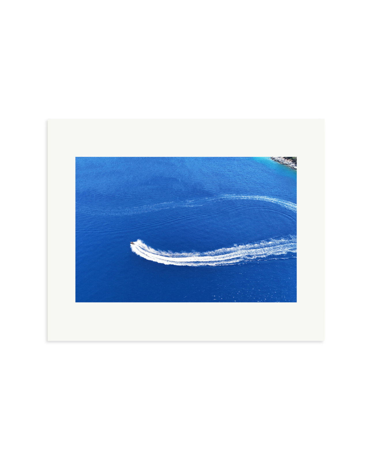 Jet Skiing in Greece Print Only / Medium