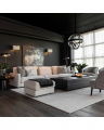 Serena Melange Cushion Cover Oyster