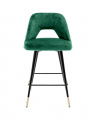 Avorio Counter Stool Roche green velvet