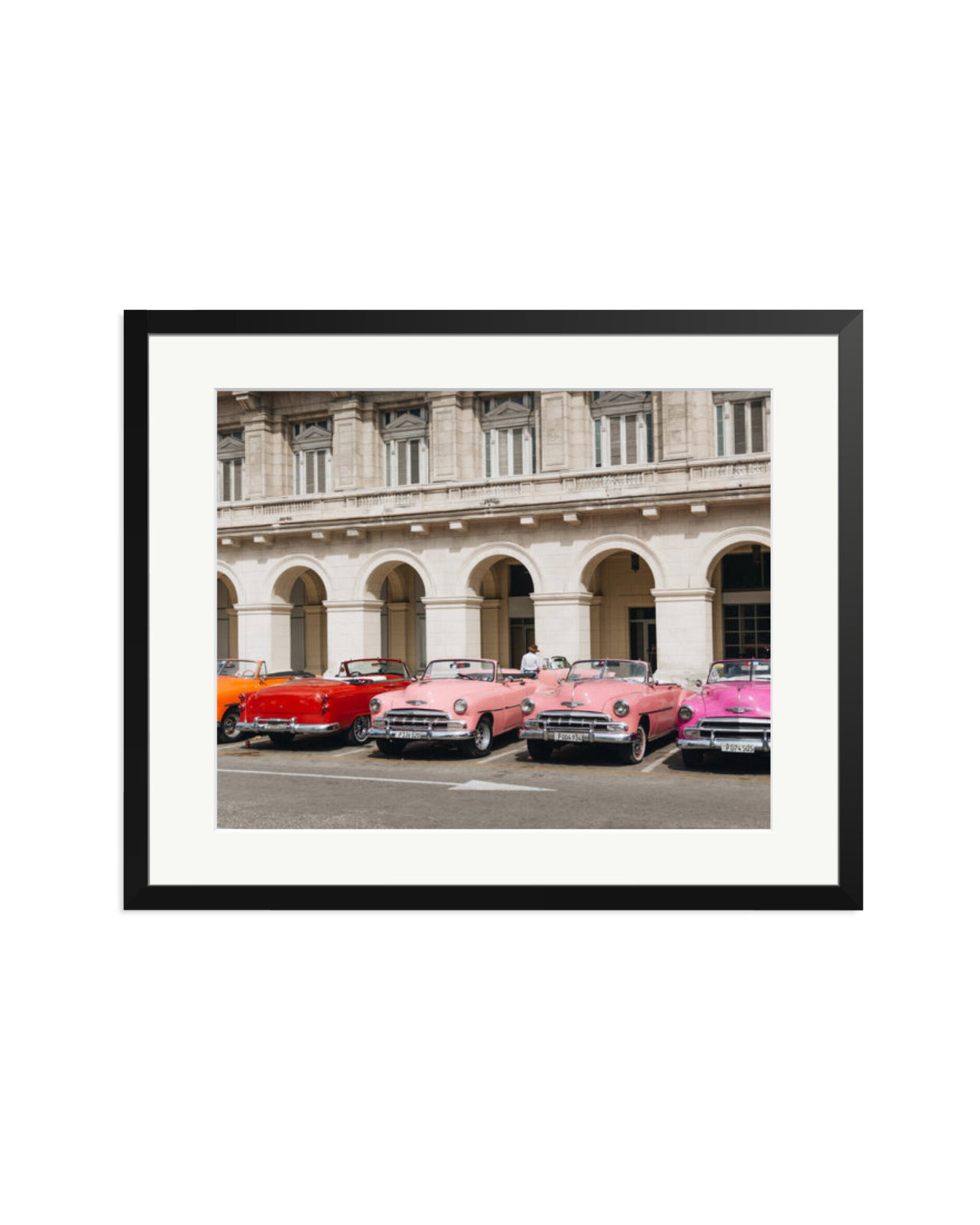 Cars Lined Up Black / XL