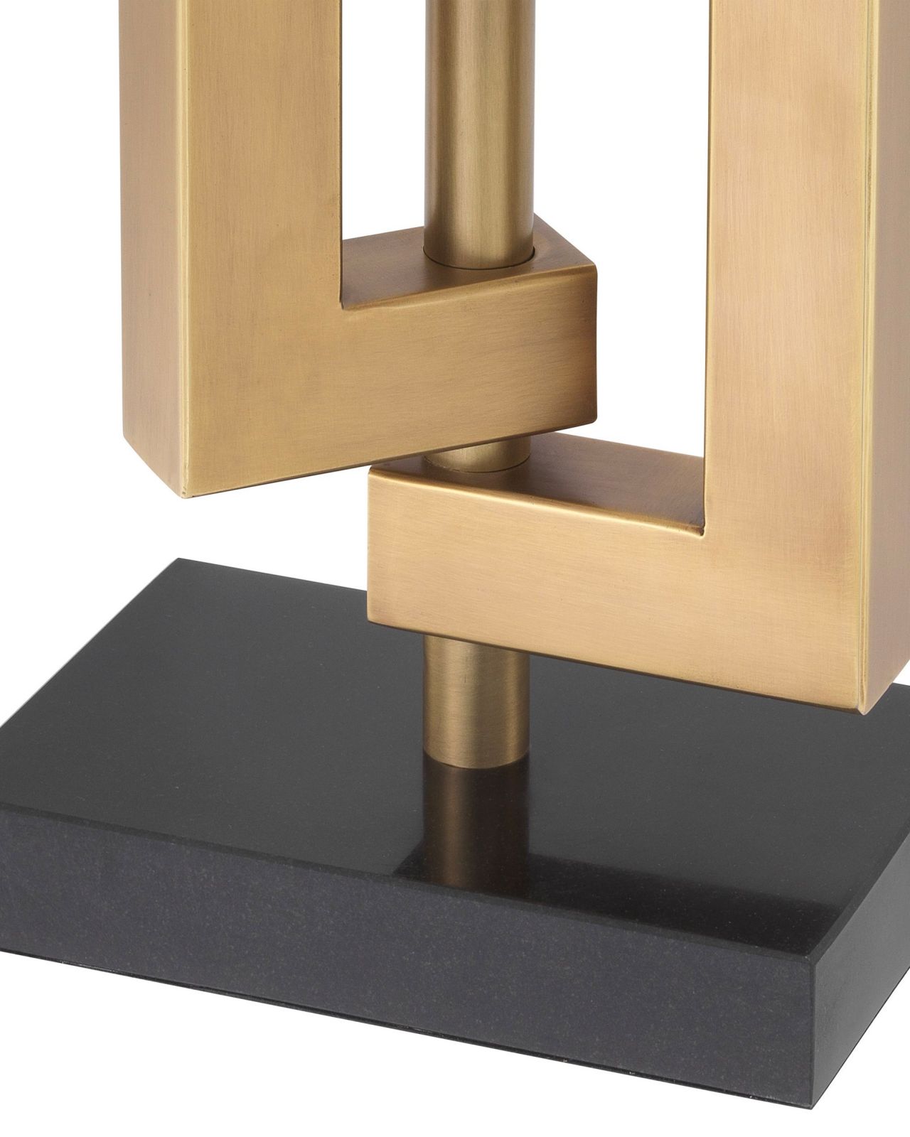 Leroux bordslampa mässing