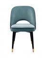 Cliff Dining Chairs Savona Blue Velvet Set of 2