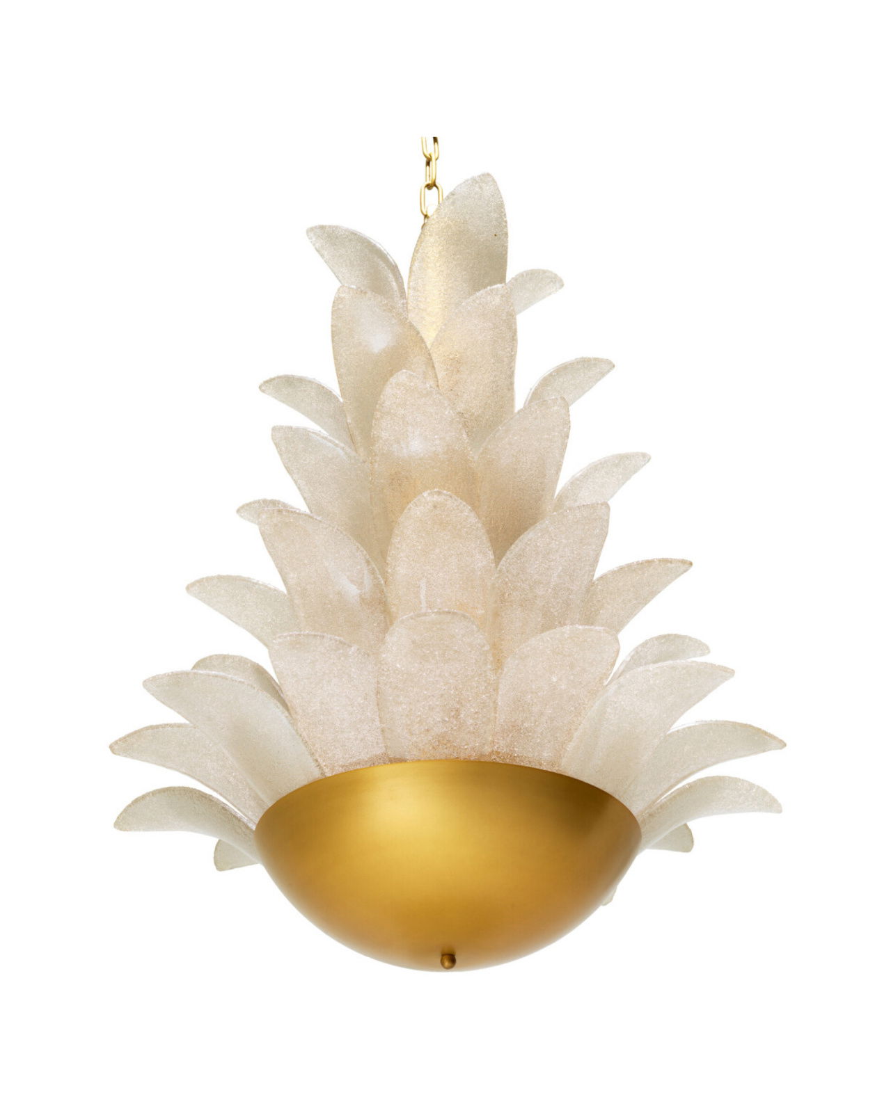 Melrose kroonluchter antiek messing