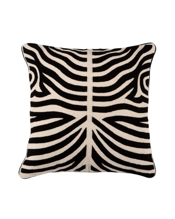 Zebra pute svart/hvit