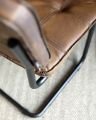 Carlos leather chair light brown