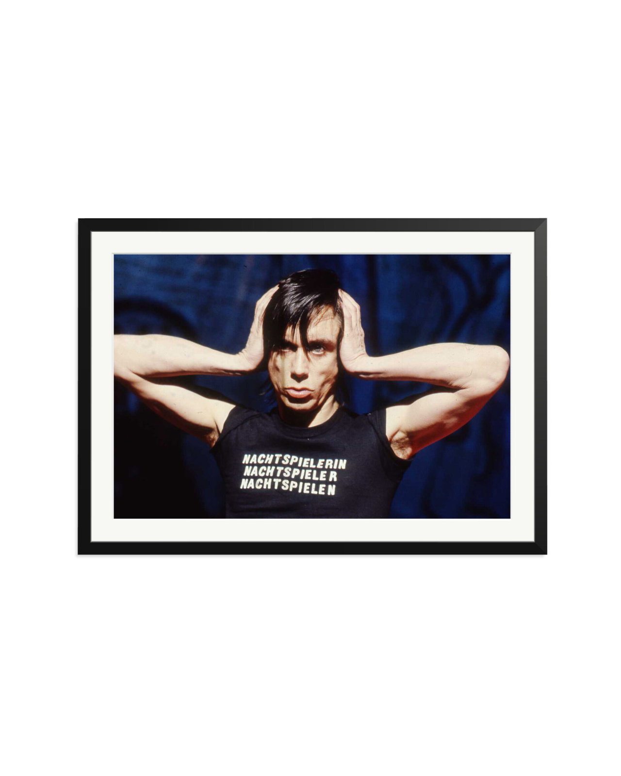 Iggy Pop on TopPop Black / XXL