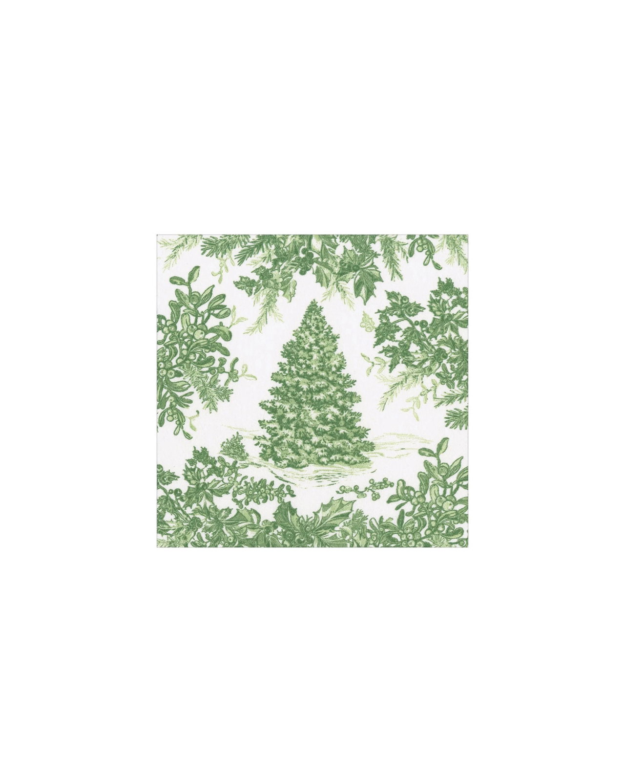 Christmas Tree Toile servietter 12-pakning