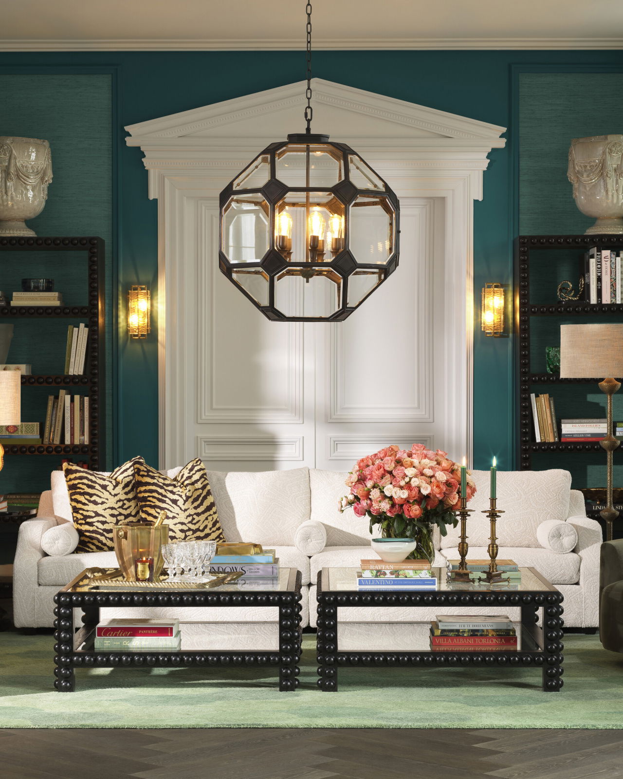 Olympia plafondlamp brons