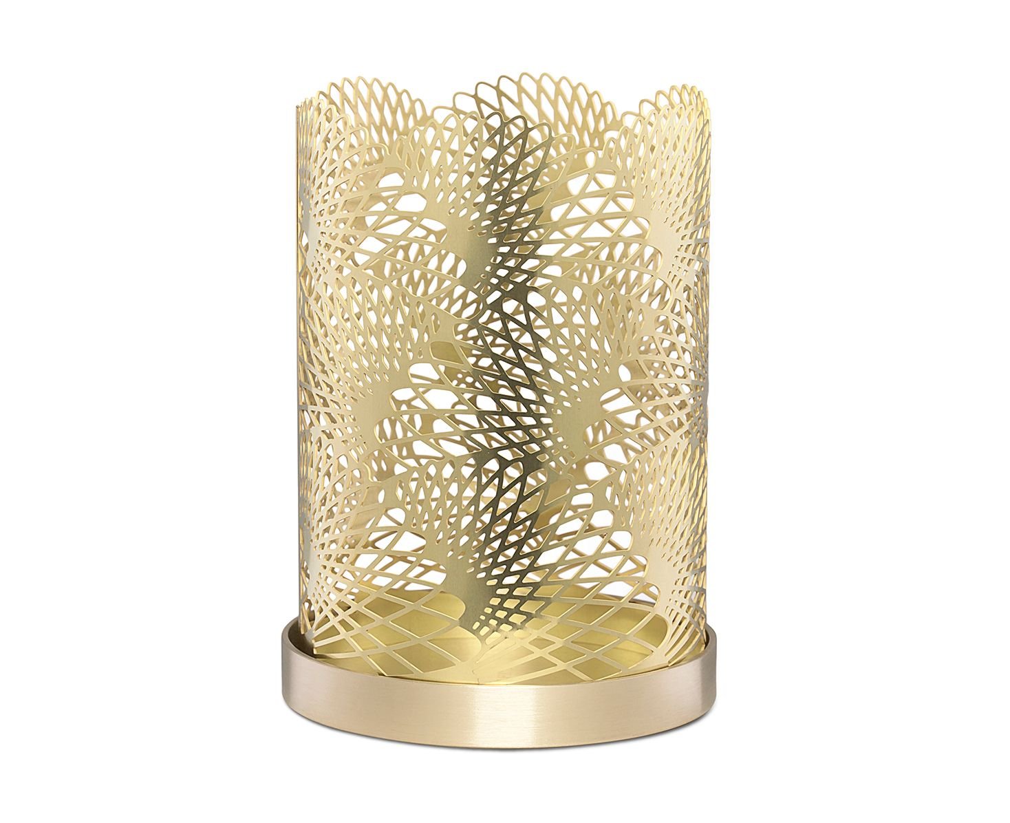 Candle Holder Celestial, Brass