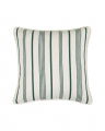 Glenda Cushion Cover Green/White