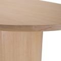 Lindner dining table natural oak veneer
