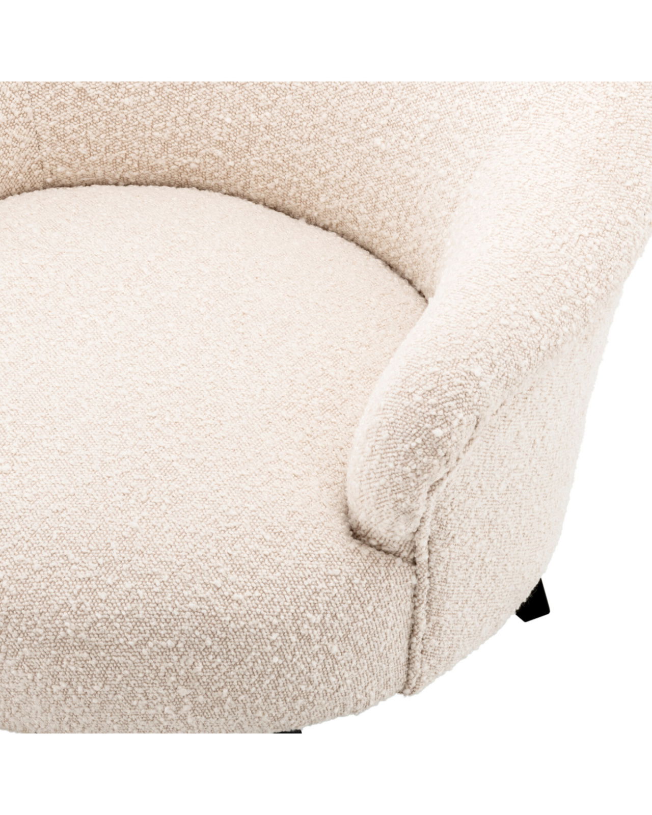 Moretti fåtölj bouclé cream