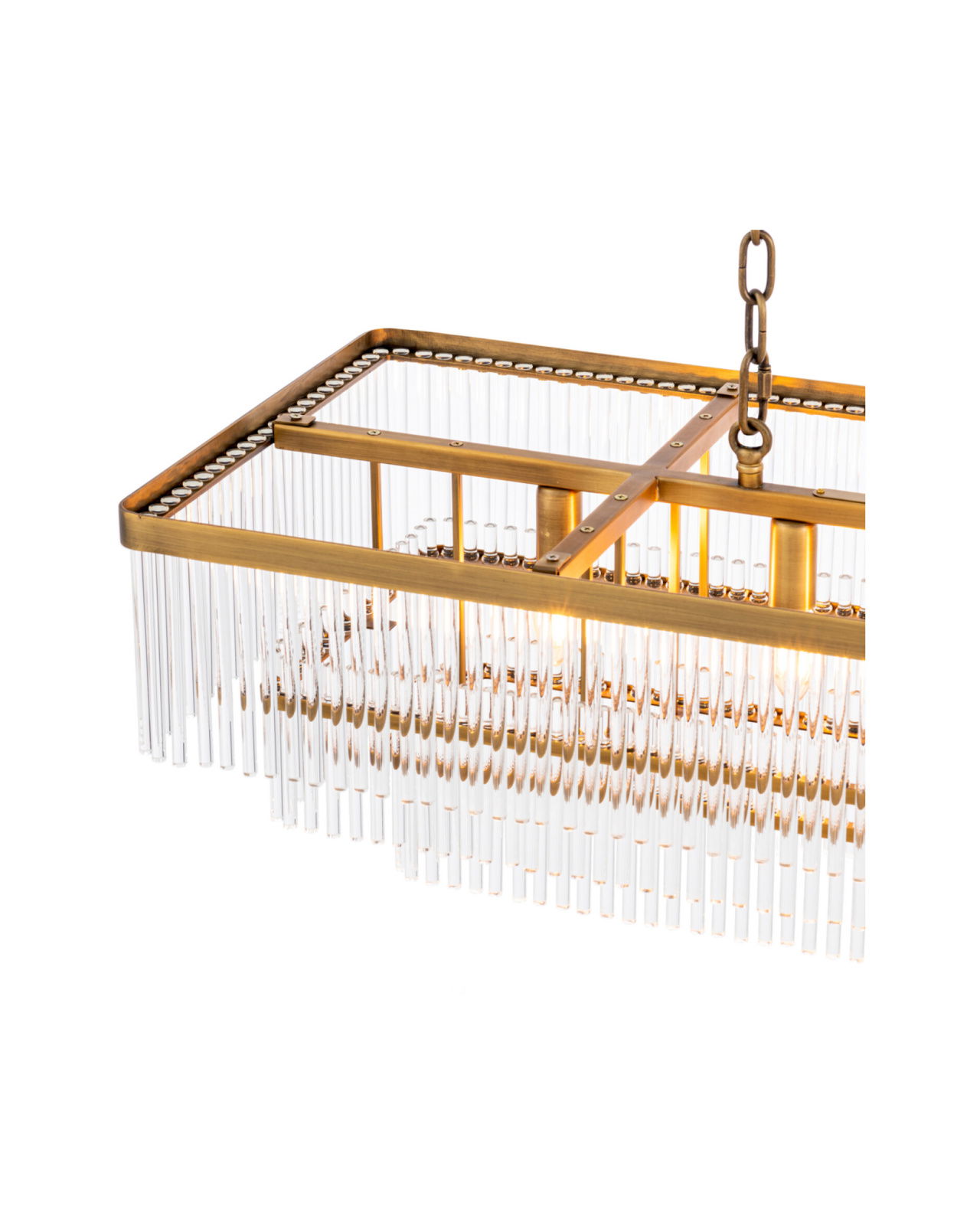 East takkrona antik mässing