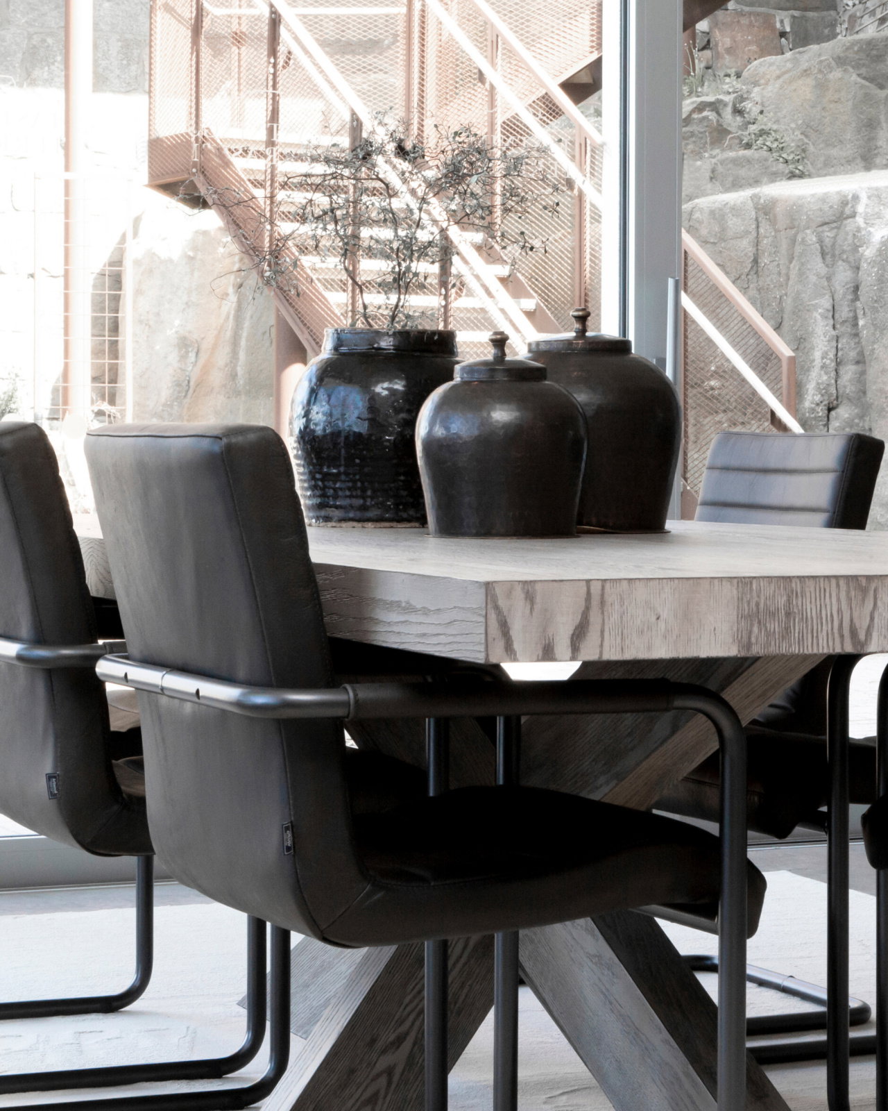 Sabina Armchair Black