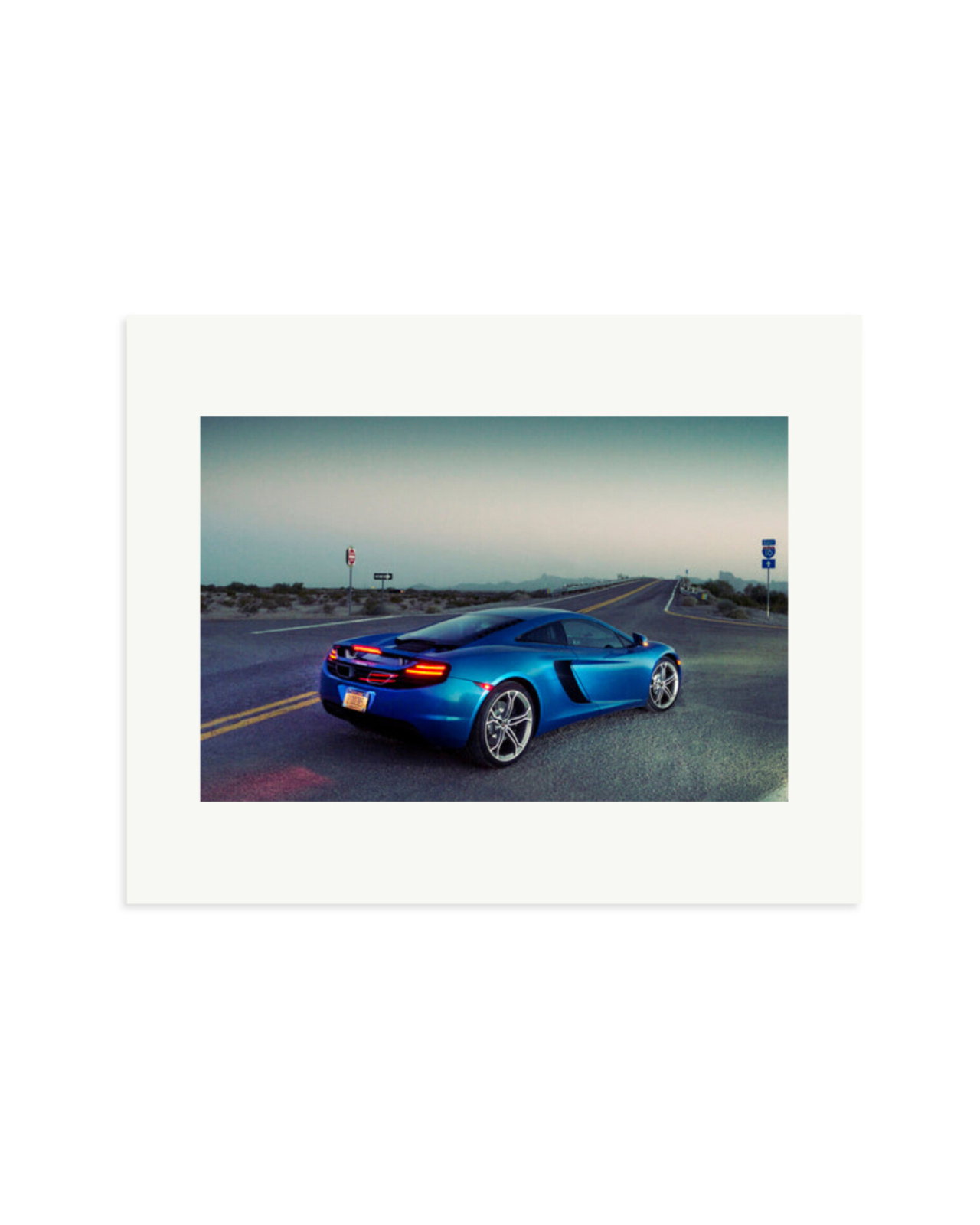 Mclaren MP4/12C Print Only / Medium