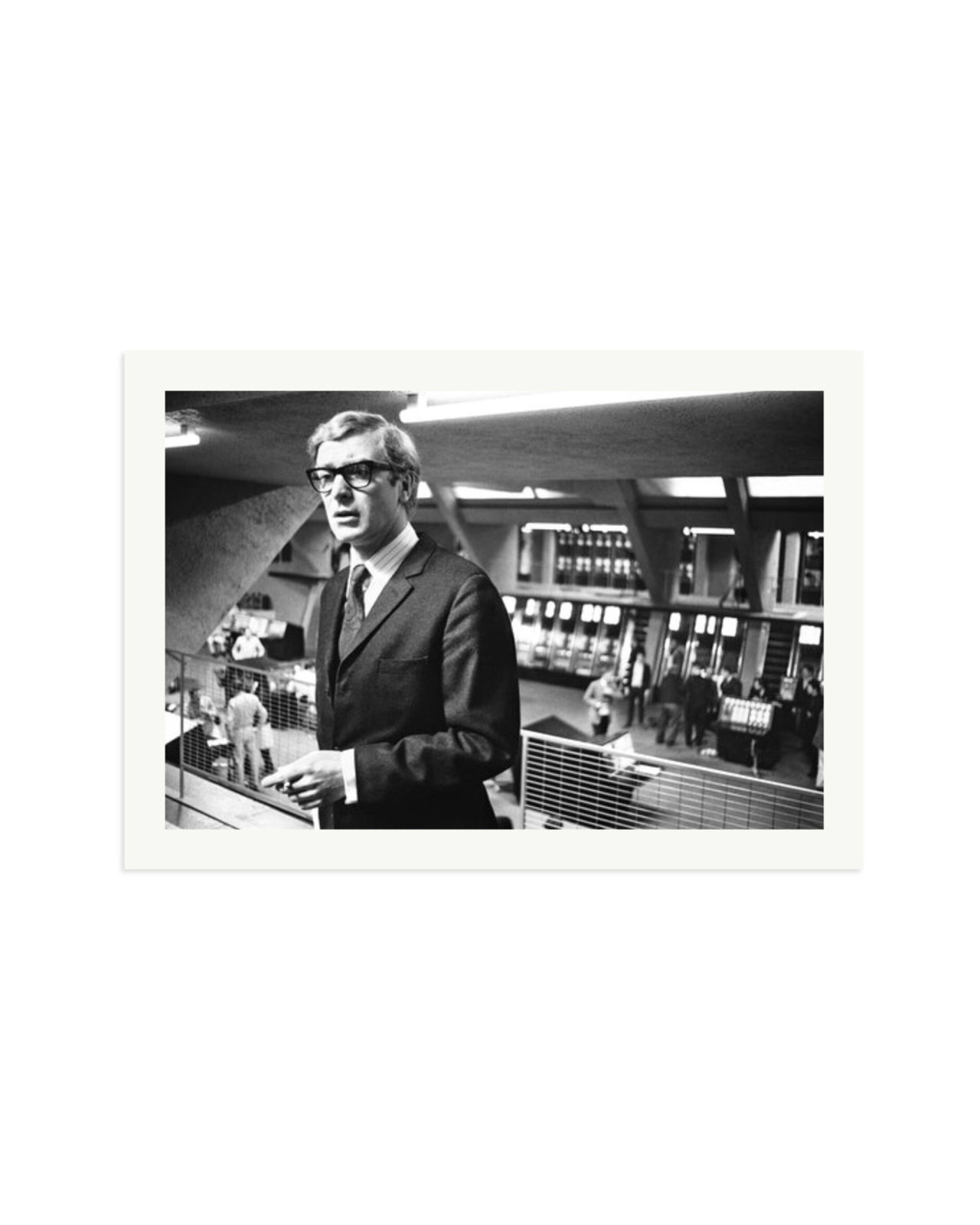 Michael Caine at Pinewood Studios Print Only / XXL
