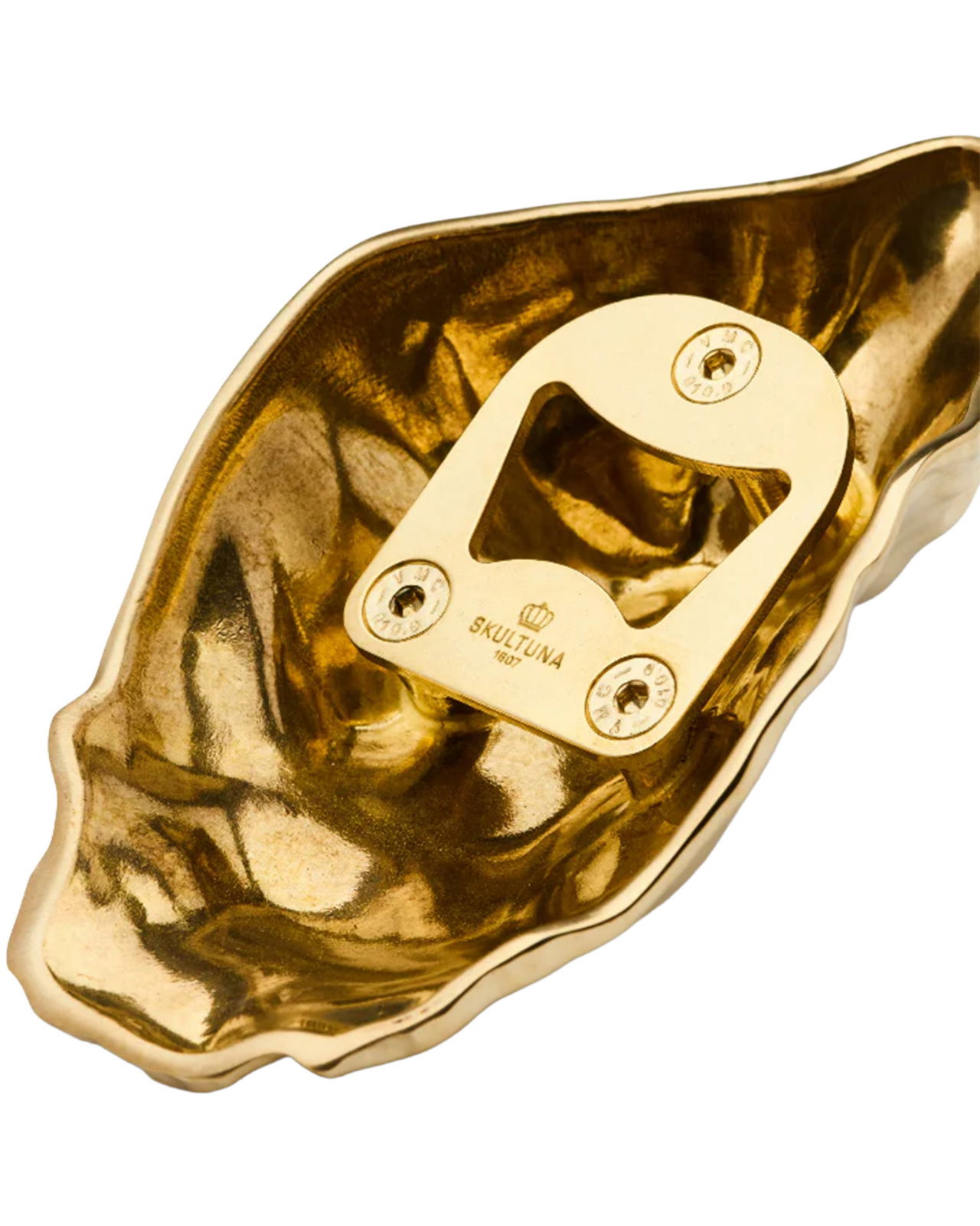 Oyster Bottle Opener Brass