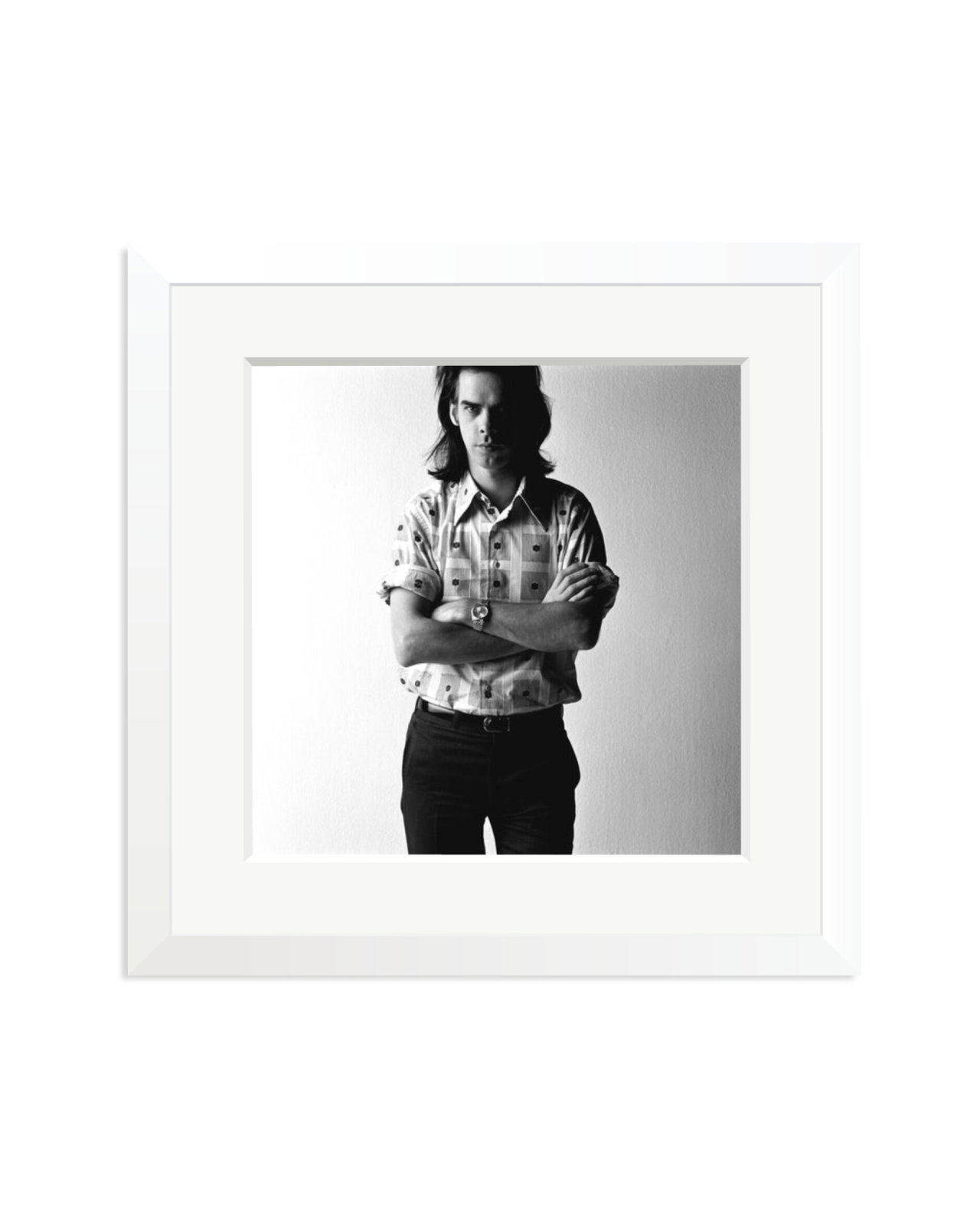 Nick Cave in LA White / Medium