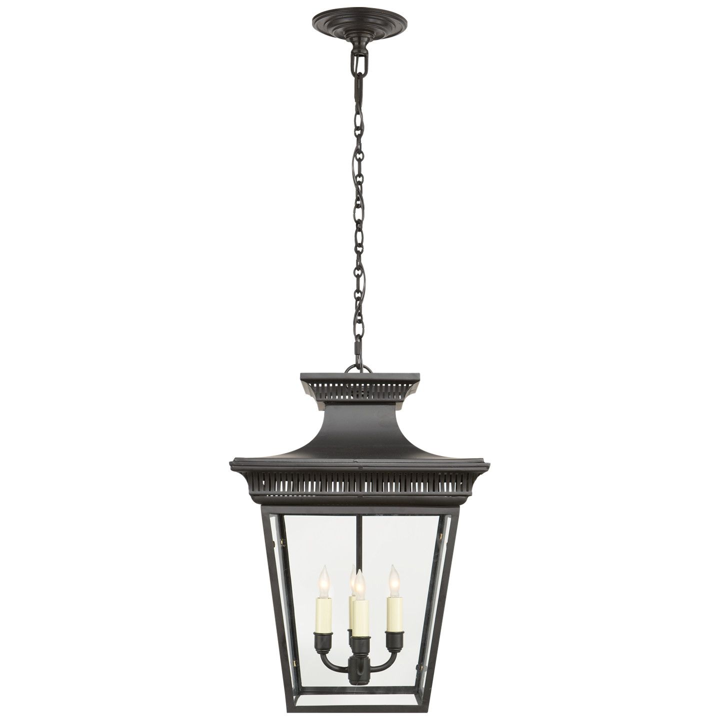 Elsinore Hanging Lantern Black