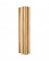 Daley Linear Sconce Natural Brass