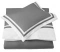 Belgravia Duvet Cover Grey/white