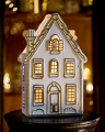 Colmar white candle lantern