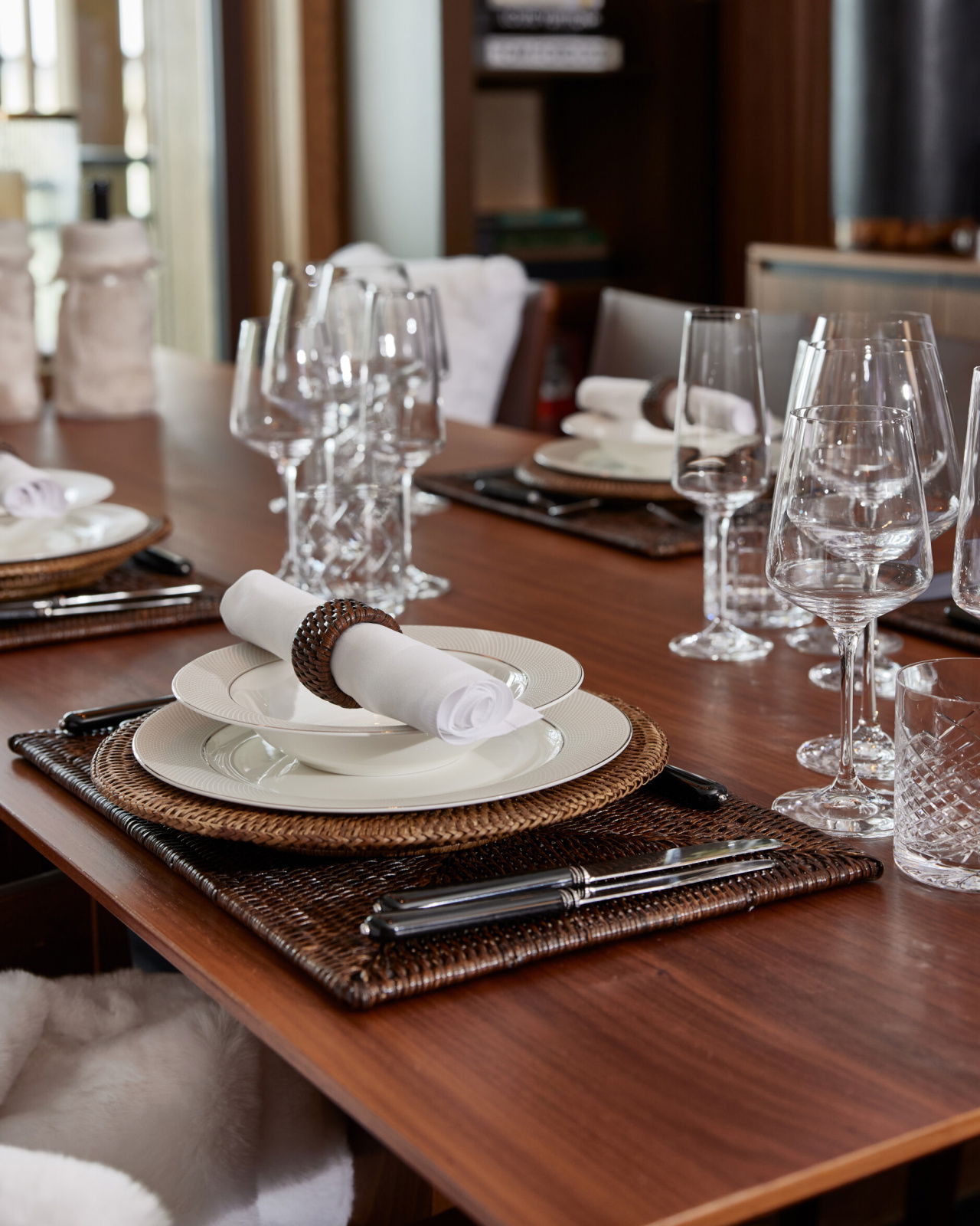 Cognac Placemat Rattan