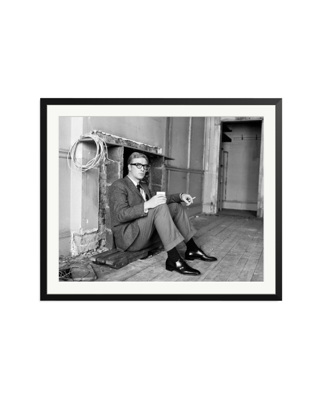 Michael Caine - The Ipcress File Black / XXL