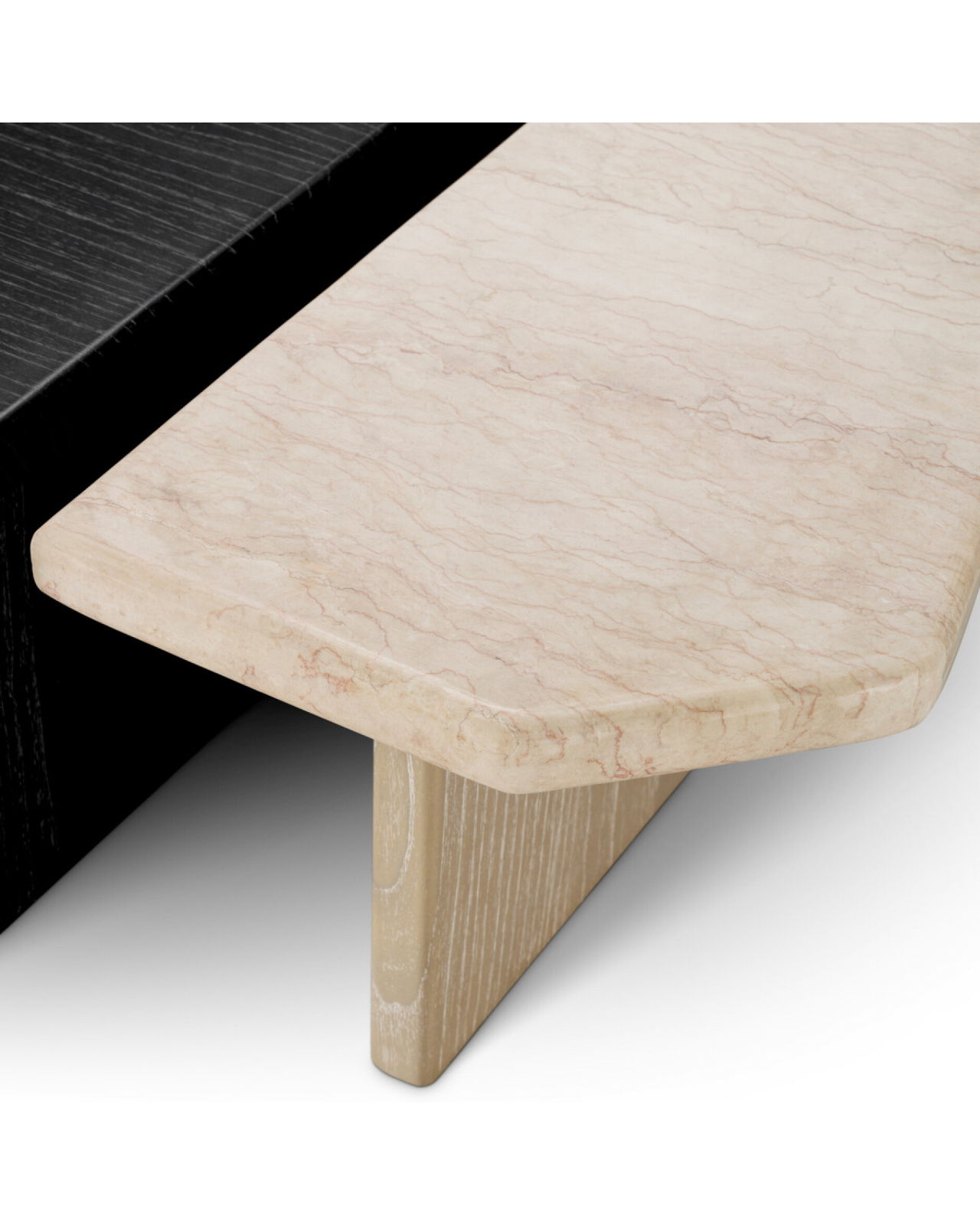 Yardham salontafel travertin set van 2