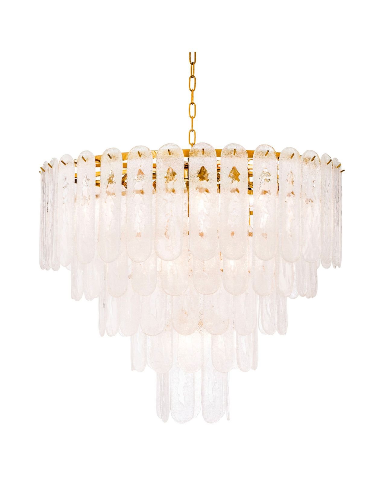 Riveria chandelier gold