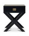 Ashley Side Table Modern Black