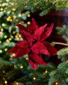 Annie Christmas Decoration Burgundy