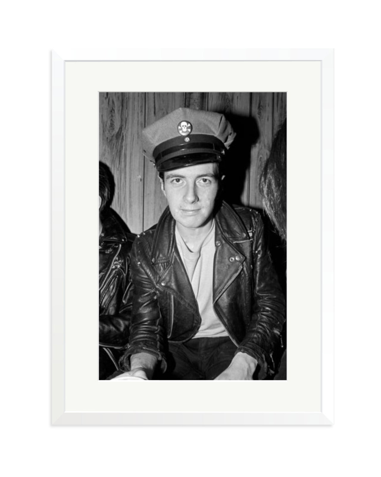 Joe Strummer of The Clash backstage 1979 White / XL
